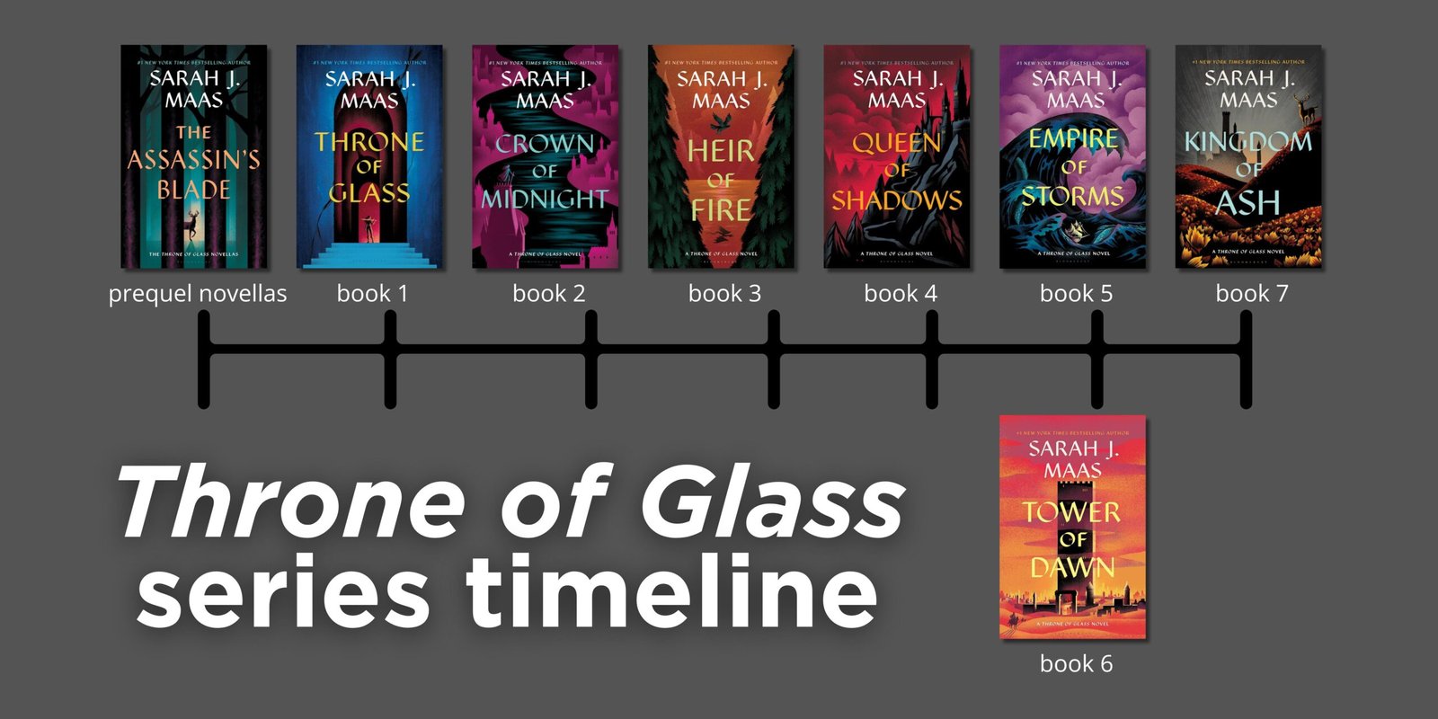 throne of glass series order to read