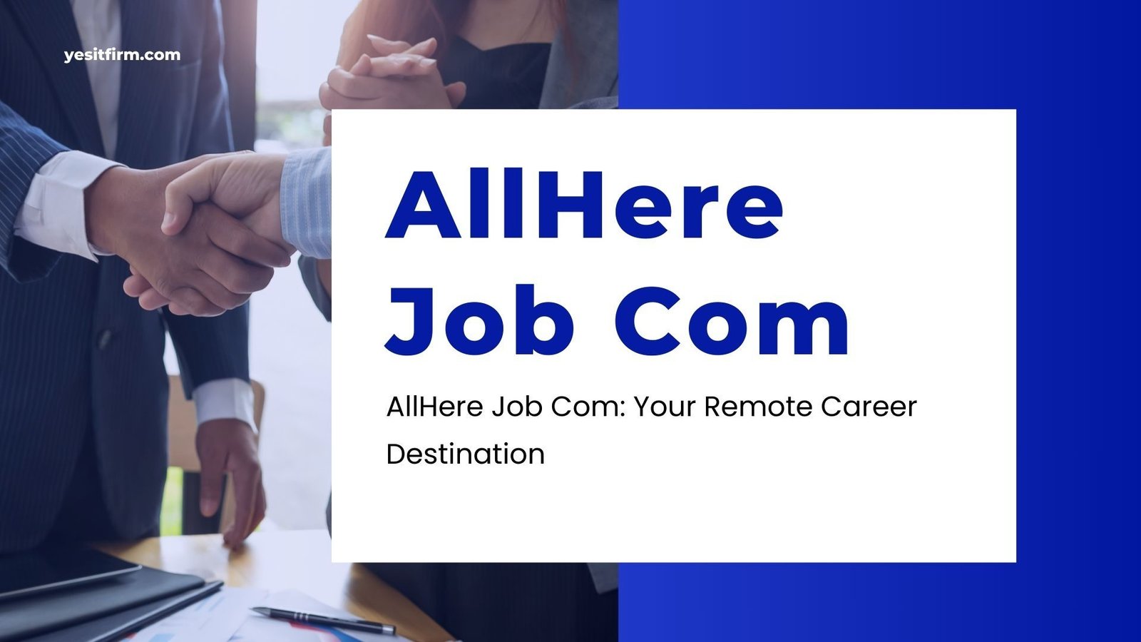 allhere job com